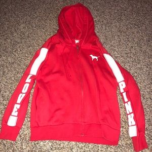 NWWOT Victoria’s Secret Pink Zip-Up Hoodie